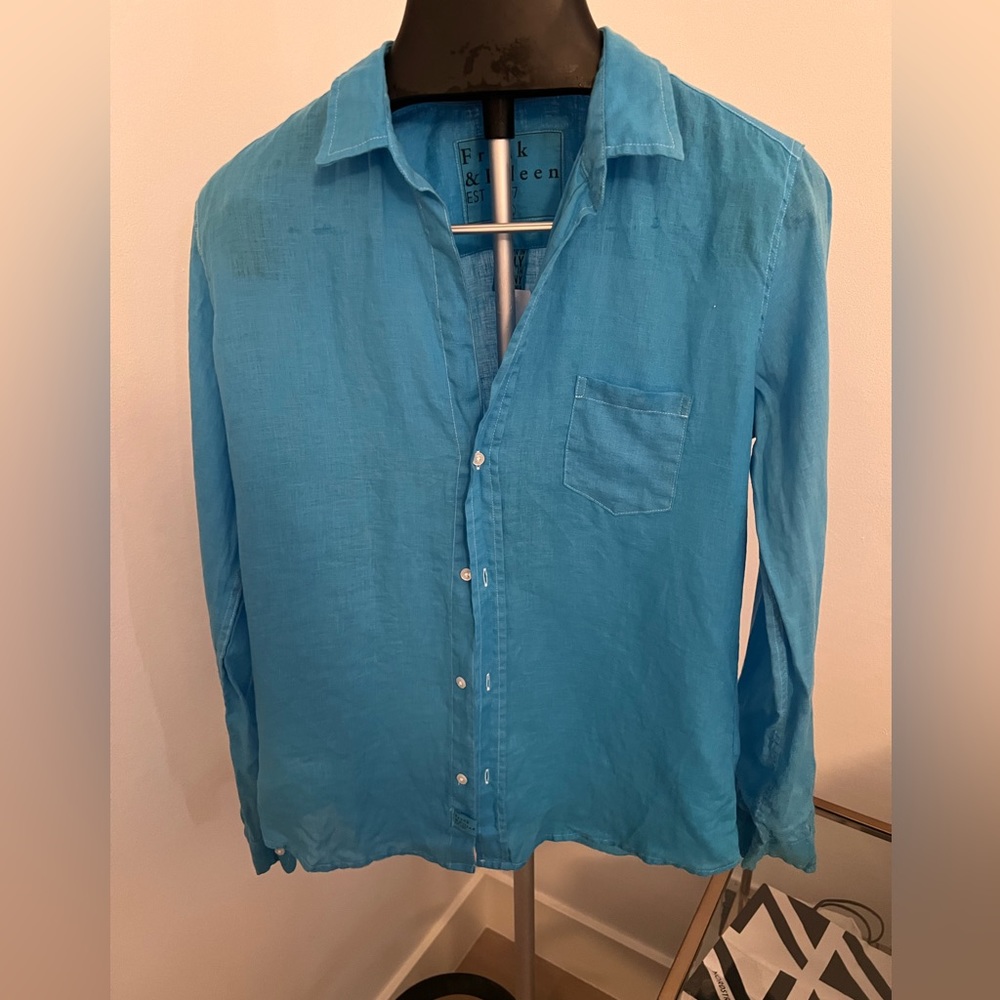 Frank & Eileen Linen Barry button up shirt